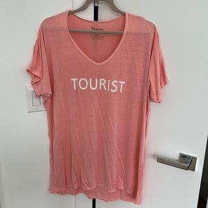 Show Me Your Mumu “tourist” tshirt coverup size M